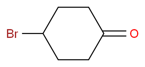 4-bromocyclohexan-1-one_分子结构_CAS_22460-52-2