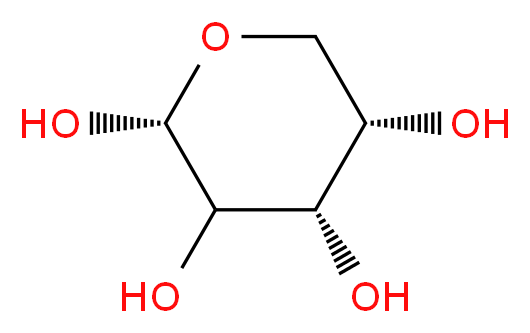 DL-树胶醛糖_分子结构_CAS_147-81-9)