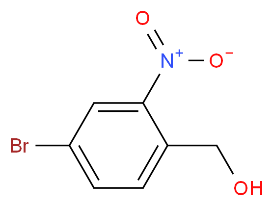 4-Bromo-2-nitrobenzyl alcohol_分子结构_CAS_22996-19-6)
