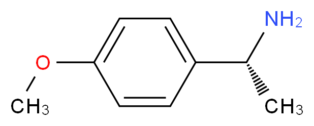 (R)-(+)-1-(4-Methoxyphenyl)ethylamine_分子结构_CAS_22038-86-4)