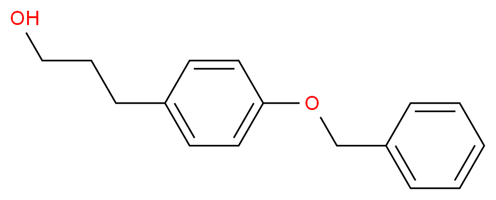 3-[4-(Benzyloxy)phenyl]-1-propanol_分子结构_CAS_61440-45-7)