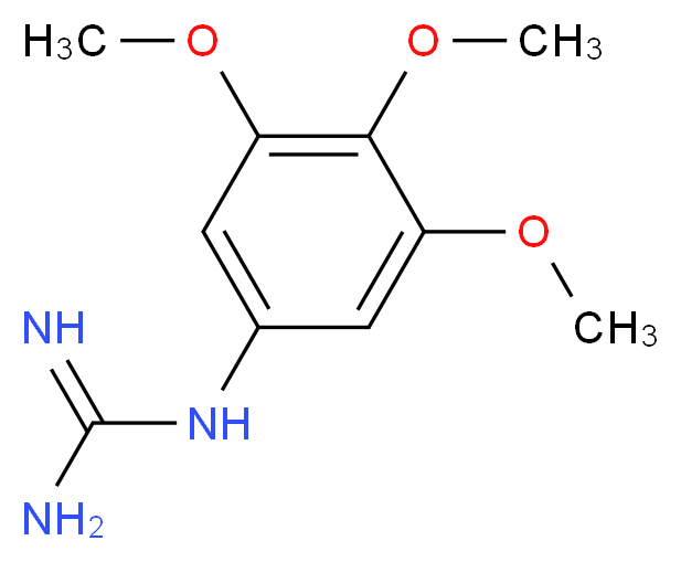 N-(3,4,5-trimethoxyphenyl)guanidine_分子结构_CAS_57004-63-4)