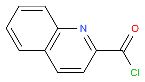 喹醛酰氯_分子结构_CAS_50342-01-3)