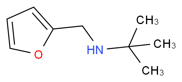 N-(2-furylmethyl)-2-methyl-2-propanamine_分子结构_CAS_115881-56-6)