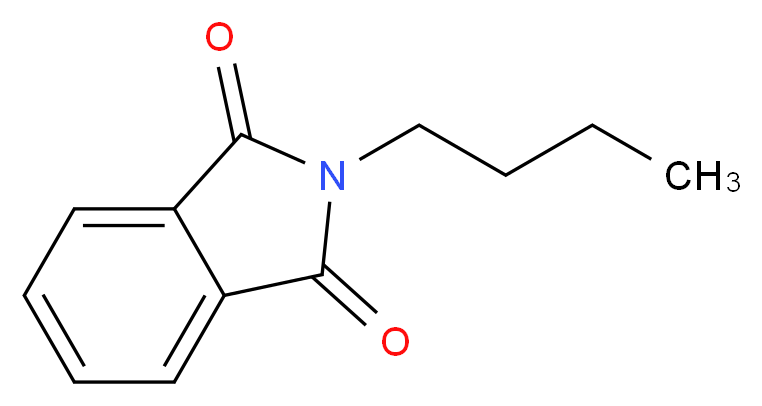 N,n-BUTYL PHTHALIMIDE_分子结构_CAS_1515-72-6)