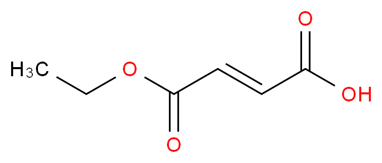 (E)-4-Ethoxy-4-oxo-2-butenoic acid_分子结构_CAS_)