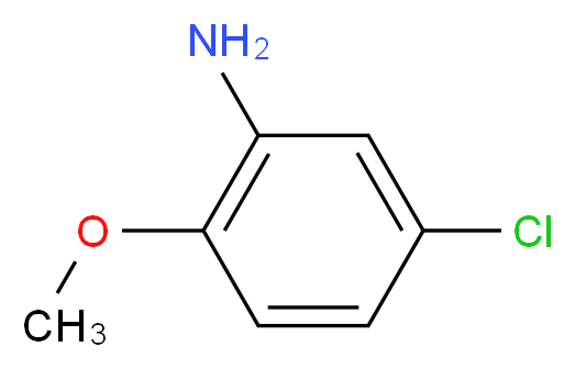 5-氯-2-甲氧基苯胺_分子结构_CAS_95-03-4)