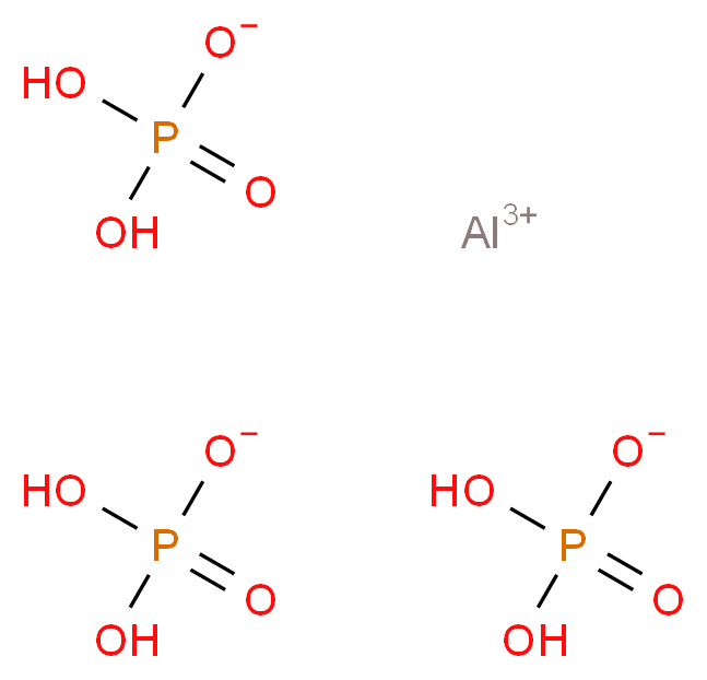 磷酸二氢铝 溶液_分子结构_CAS_13530-50-2)