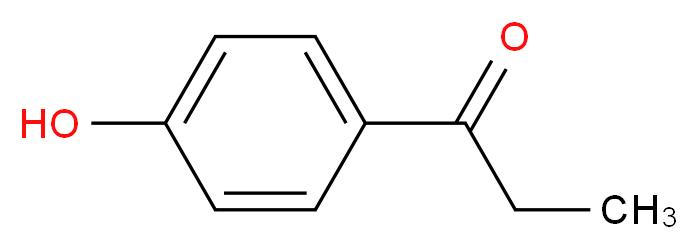 4'-Hydroxypropiophenone_分子结构_CAS_70-70-2)