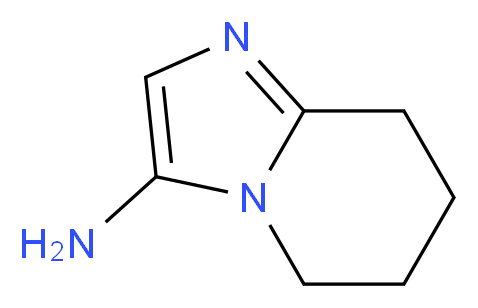 5H,6H,7H,8H-imidazo[1,2-a]pyridin-3-amine_分子结构_CAS_)