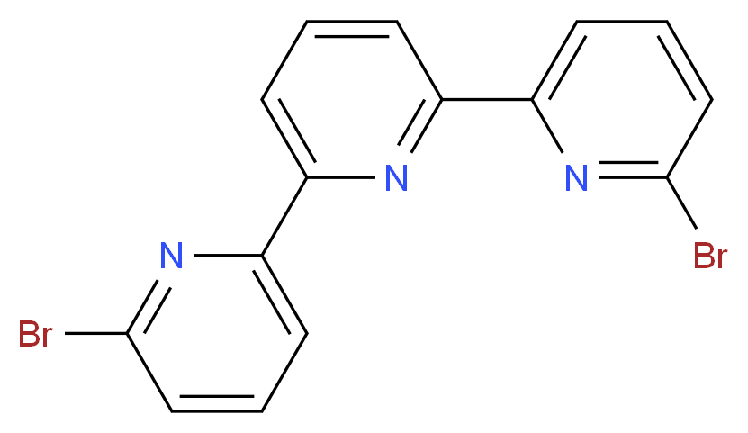 6,6′′-二溴-2,2′:6′,2′′-三联吡啶_分子结构_CAS_100366-66-3)