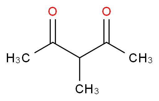 3-methylpentane-2,4-dione_分子结构_CAS_)