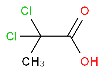 2,2-二氯丙酸_分子结构_CAS_75-99-0)