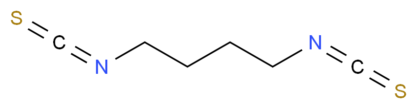 1,4-diisothiocyanatobutane_分子结构_CAS_4430-51-7