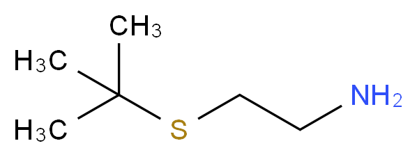 2-(tert-butylsulfanyl)ethan-1-amine_分子结构_CAS_22572-38-9