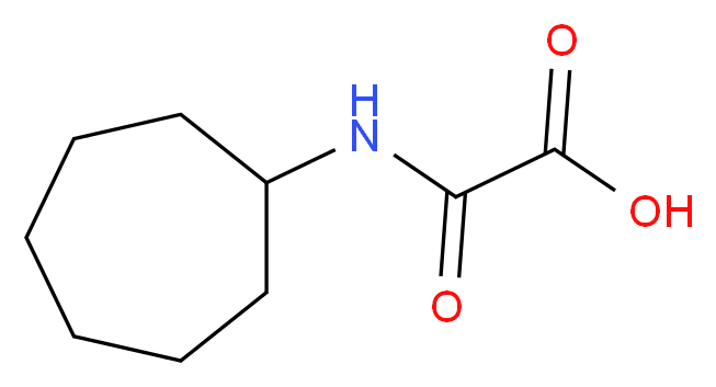 (cycloheptylcarbamoyl)formic acid_分子结构_CAS_1018243-04-3