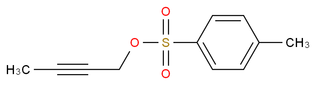 对甲苯磺酸2-丁炔酯_分子结构_CAS_56563-37-2)