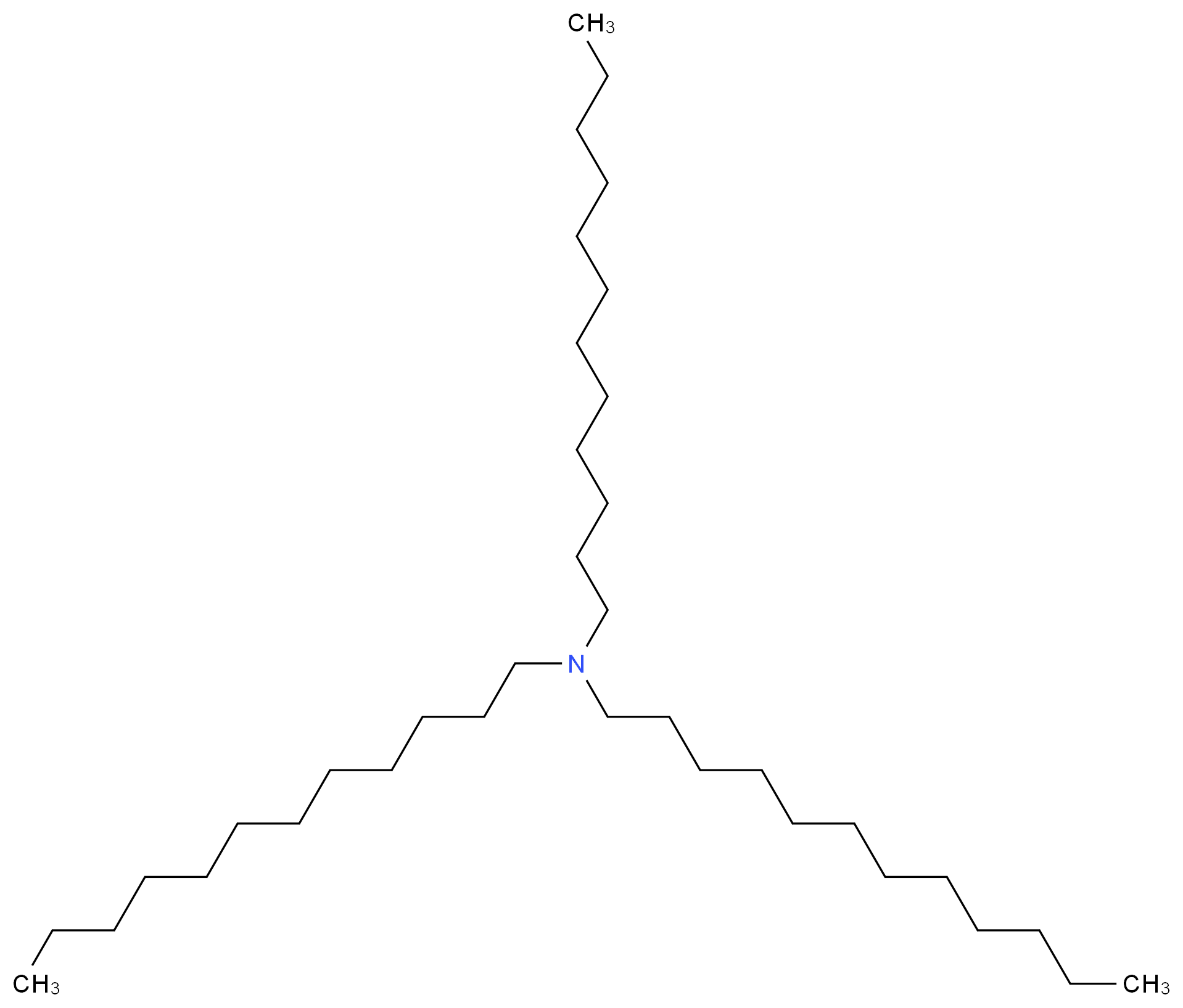 tridodecylamine_分子结构_CAS_102-87-4