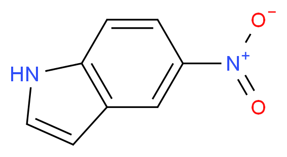 5-nitro-1H-indole_分子结构_CAS_6146-52-7