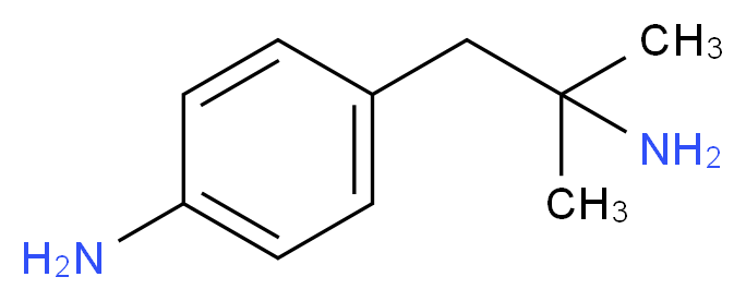 4-(2-amino-2-methylpropyl)aniline_分子结构_CAS_51131-55-6)