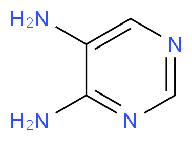 pyrimidine-4,5-diamine_分子结构_CAS_13754-19-3)