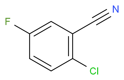 2-Chloro-5-fluorobenzonitrile_分子结构_CAS_57381-56-3)