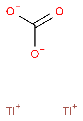 Thallium(I) carbonate_分子结构_CAS_6533-73-9)