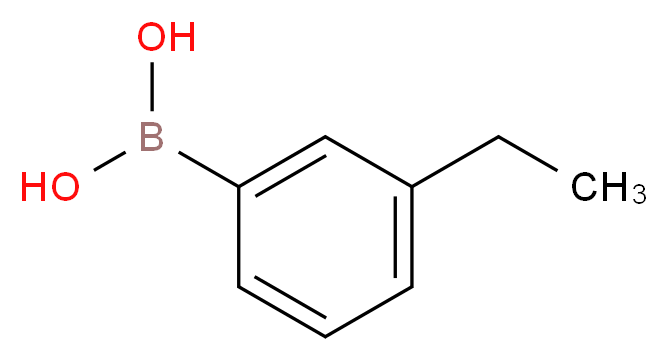 3-Ethylphenylboronic acid_分子结构_CAS_90555-65-0)