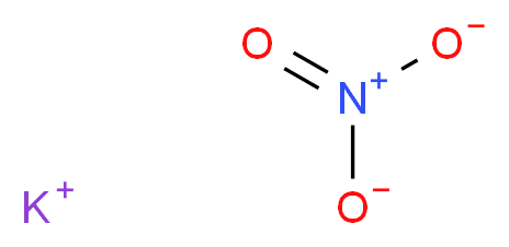 硝酸钾, Puratronic&reg;_分子结构_CAS_7757-79-1)