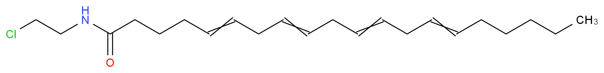 Arachidonyl-2'-chloroethylamide_分子结构_CAS_220556-69-4)