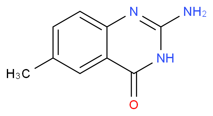 2-amino-6-methyl-3,4-dihydroquinazolin-4-one_分子结构_CAS_50440-82-9