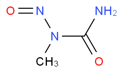 1-methyl-1-nitrosourea_分子结构_CAS_684-93-5