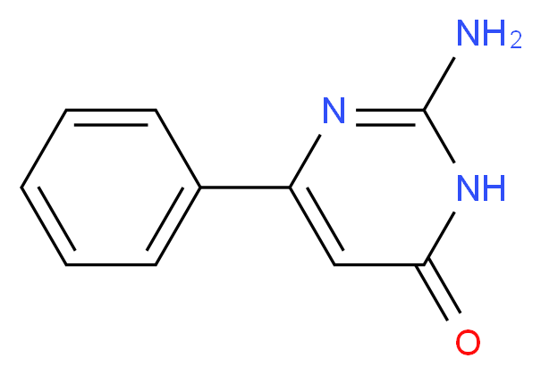 2-Amino-6-phenyl-3H-pyrimidin-4-one_分子结构_CAS_56741-94-7)