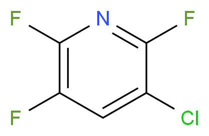 3-Chloro-2,5,6-trifluoropyridine_分子结构_CAS_2879-42-7)
