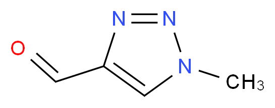 1-methyl-1H-1,2,3-triazole-4-carbaldehyde_分子结构_CAS_16681-69-9)