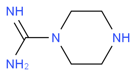 piperazine-1-carboximidamide_分子结构_CAS_45695-84-9