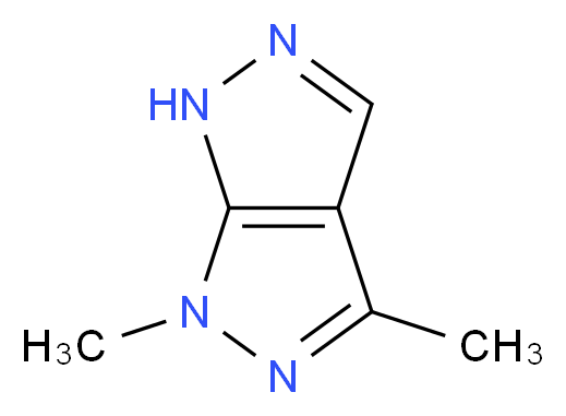 1,3-Dimethyl-1,6-dihydropyrazolo[3,4-c]pyrazole_分子结构_CAS_)