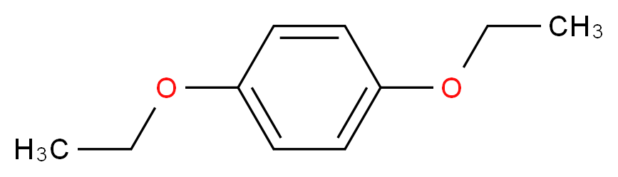 1,4-Diethoxybenzene 98%_分子结构_CAS_122-95-2)