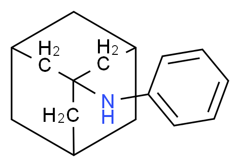 N-PhenyladaMantan-1-aMine_分子结构_CAS_33187-62-1)