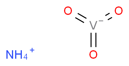 Ammonium metavanadate_分子结构_CAS_7803-55-6)