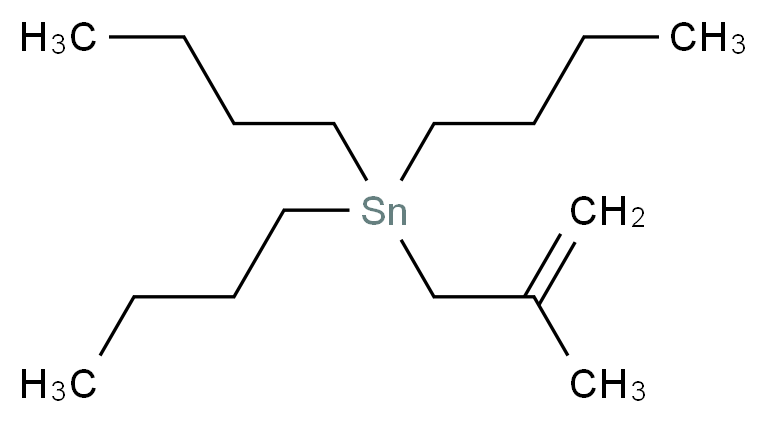 tributyl(2-methylprop-2-en-1-yl)stannane_分子结构_CAS_67883-62-9