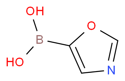 1,3-OXAZOL-5-YLBORONIC ACID_分子结构_CAS_808126-65-0)