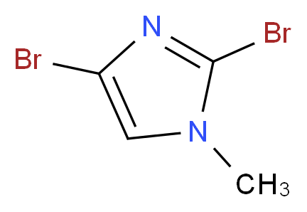 2,4-Dibromo-1-methyl-1H-imidazole_分子结构_CAS_53857-60-6)