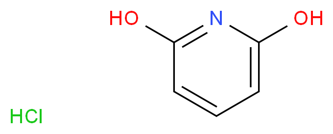 2,6-二羟基吡啶 盐酸盐_分子结构_CAS_10357-84-3)