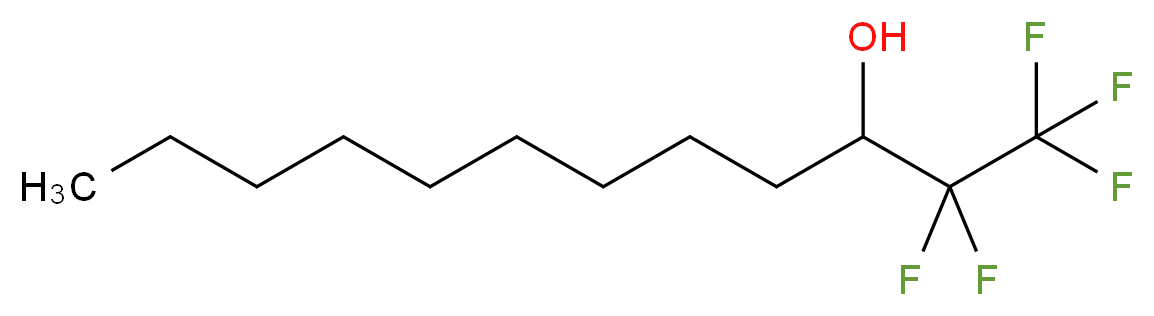 (S)-(-)-1,1,1,2,2-Pentafluorododecan-3-ol (>98% ee)_分子结构_CAS_307531-78-8)