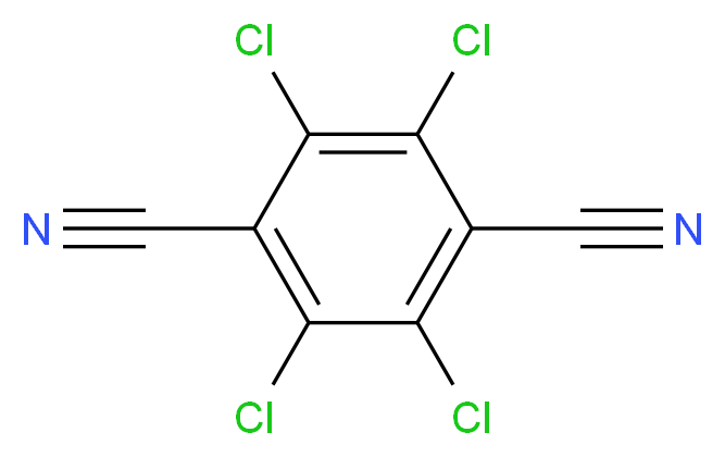2,3,5,6-Tetrachloroterephthalonitrile_分子结构_CAS_1897-41-2)