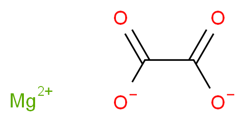 magnesium(2+) ion oxalate_分子结构_CAS_547-66-0