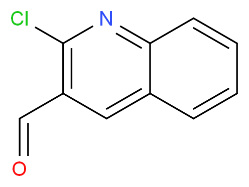 2-chloroquinoline-3-carbaldehyde_分子结构_CAS_73568-25-9)