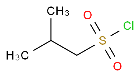 2-methylpropane-1-sulfonyl chloride_分子结构_CAS_35432-36-1