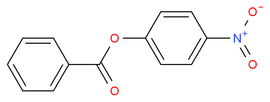 4-硝基苯基安息香酸_分子结构_CAS_959-22-8)